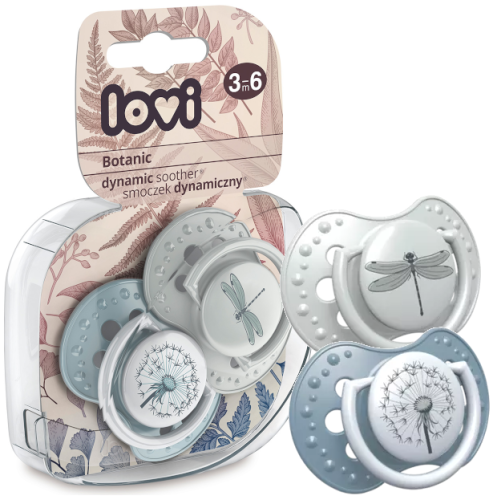 LOVI ДИНАМІЧНА ОРТОДОНТІЧНА СУЧКА 2шт. 3-6 м