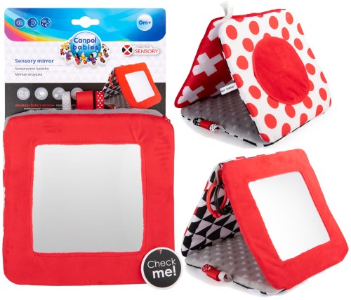 CANPOL ВЕЛИКЕ ДЗЕРКАЛО СЕНСОРНЕ КОНТРАСТНЕ +0м