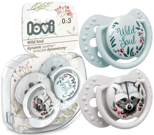 LOVI СМУДЛИК ЗАСПОКІЙЛИВИЙ WILD SOUL 0-3 м 2шт.