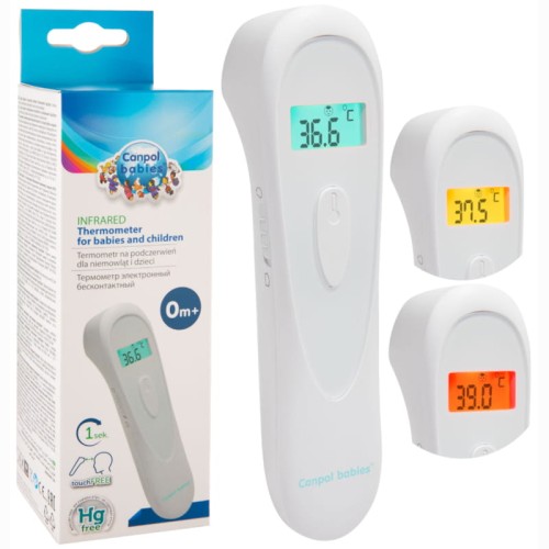 ТЕРМОМЕТР CANPOL BABIES БЕЗДОКУНКОВИЙ ІНФРАЧЕРВОНИЙ 2в1