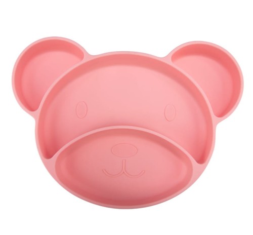 CANPOL BABIES СИЛІКОНОВИЙ РОЗДІЛЬНИЙ ТАРІЛКА ВЕДМЕДИК 6м+