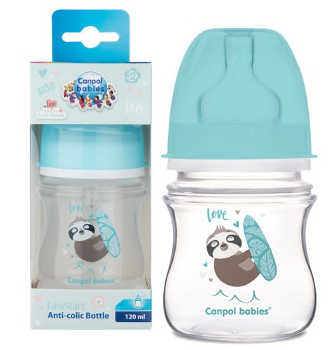 CANPOL BABIES АНТИДИФУЗНА БУТИЛКА 120мл EXOTIC 0м+