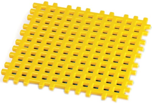 MARIOINEX ФАБРИКА ІГРАШОК ЖОВТА ОСНОВА КОНСТРУКТОР БЛОКИ ВАФЛІ 1ШТ 2+ - 01328/1