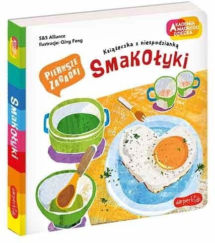 Академія Розумного Дитяти. Перші Загадки. Смаколики. Книга