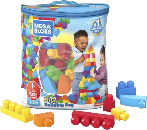 Fisher Price Конструктор Mega Bloks 80 Елементів 1+