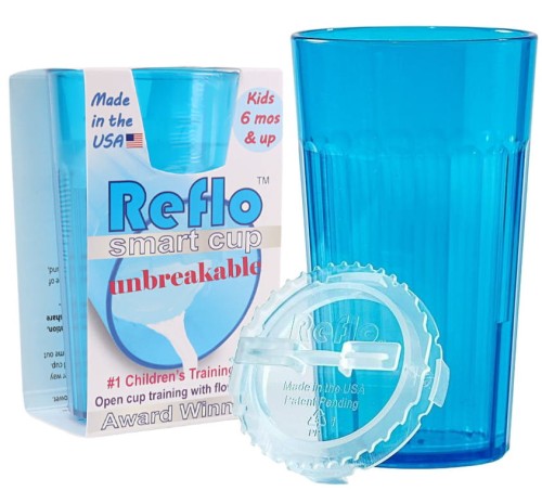 Reflo Тренувальний Кубок Для Навчання Пиття Непробивний Смарт Чашка Синій