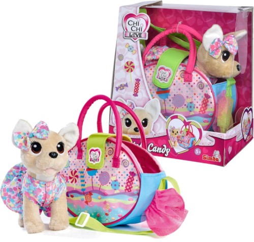 Simba Chi Chi Love М'яка іграшка Солодке Песик У Сумці 3+