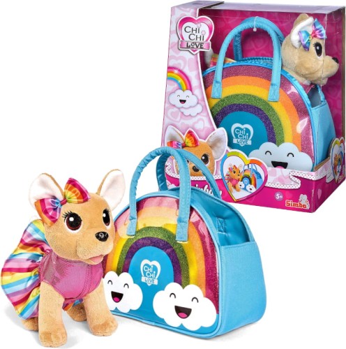Сімба Чі Чі Лав Маскотка Песик В Сумці Веселкова Мода 3+