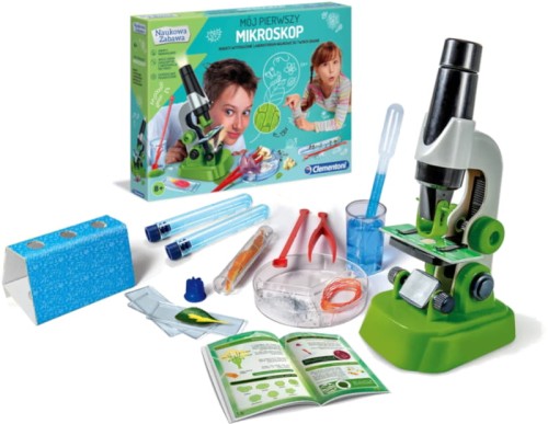 Clementoni Наукова Гра Мій Перший Мікроскоп Навчальний Набір 8+
