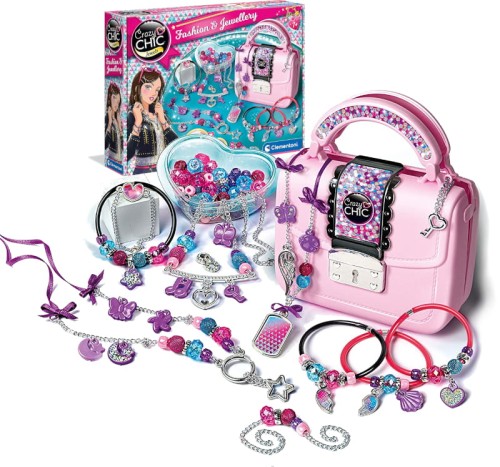 Clementoni Crazy Chic Набір для виготовлення ювелірних виробів Сумка 7+