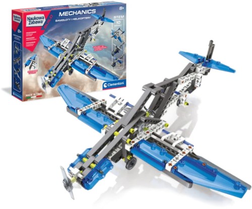 Clementoni Наукова Гра Механіка Літаки І Гелікоптери STEM 8+