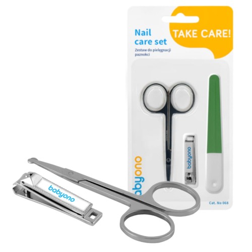 Babyono Безпечний Набір Для Нігтів Для Дітей І Немовлят Зелений