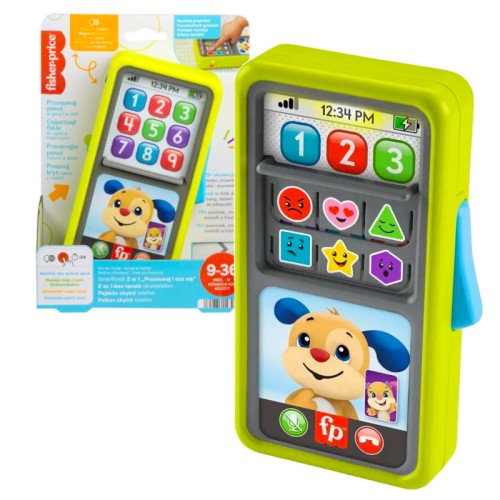Fisher Price Інтерактивний Смартфон Для Дітей Телефон Польська Версія