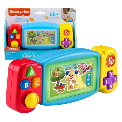 Fisher Price Інтерактивна Консоль Для Дітей Пад Джойстик Польська Версія 9м+