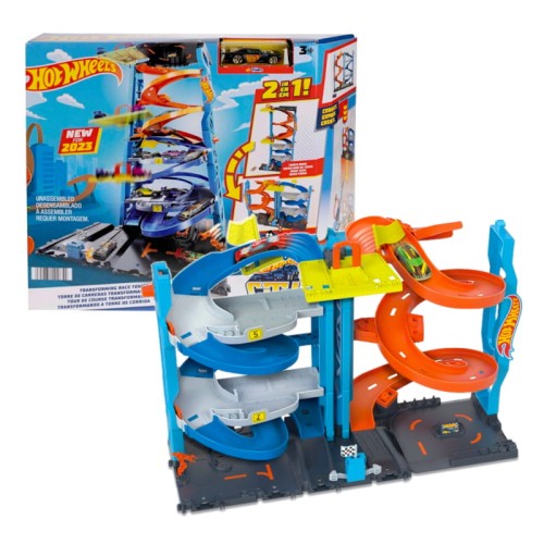 Hot Wheels City Вежа Гонок Комплект Трас Автомобілів