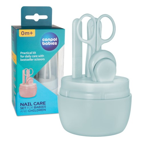 Canpol Babies Набір Для Догляду За Ногтями Синій