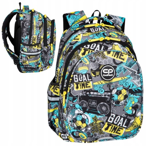 Coolpack Jerry Рюкзак Шкільний Молодіжний Goal Time 3-компонентний