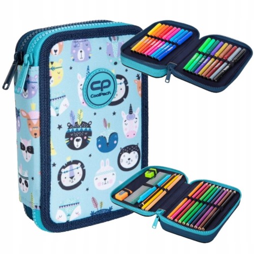 Coolpack Jumper 2 Пенал З Приладдям Індійський Зоопарк