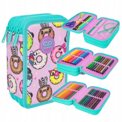 Coolpack Jumper 3 Підручник З Обладнанням 3-комірковий Happy Donuts