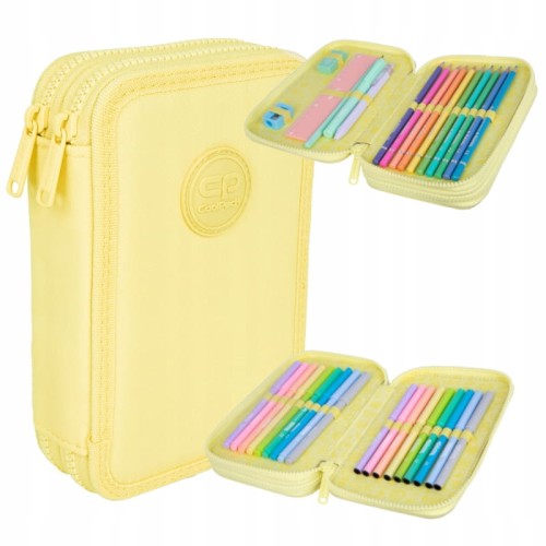 Coolpack Jumper 2 Пенал З Обладнанням Пастельний Пудровий Жовтий