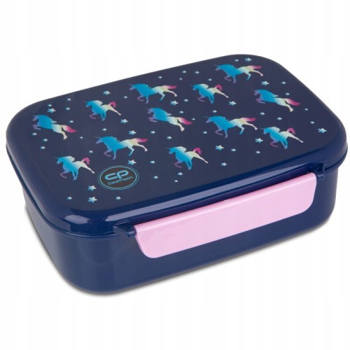 Coolpack FoodyX Обідня коробка Lunchbox З Прогнозником Блакитний Єдиноріг