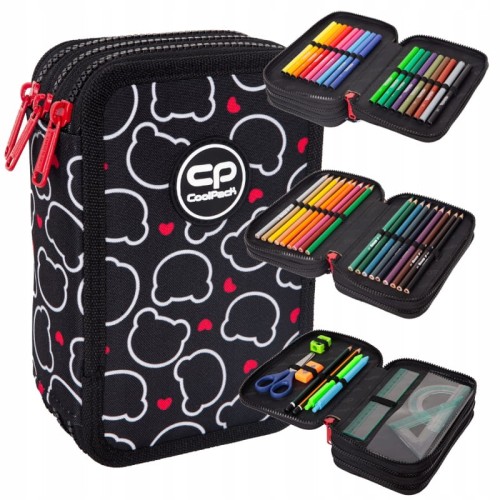 Coolpack Jumper 3 Пенал З Обладнанням 3-комірковий Ведмідь