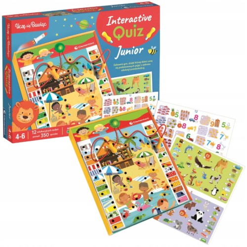 Clementoni Інтерактивна гра Вікторина для дітей 4-6 років