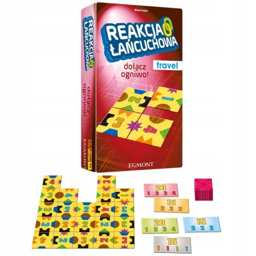Egmont Ланцюгова Реакція Настільна Гра Подорожня