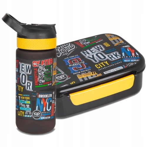 Набір Coolpack Бідон Bibby + Сніданківка Foody X Big City