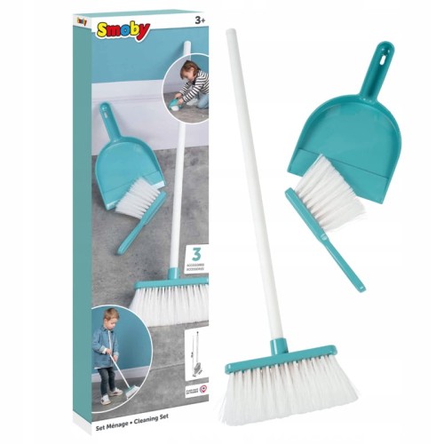 Smoby Мітла Щітка І Лопата Набір Для Прибирання 3 Ел.