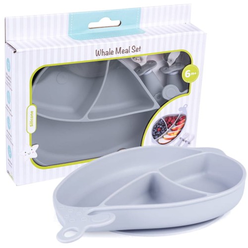 ГІЛІГУМС СИЛІКОНОВИЙ ТАРІЛКА РОЗДІЛЕНА ВЕЛИЧЕЗНИЙ КИТ 6м+