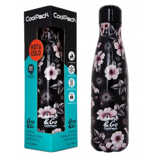 COOLPACK ТЕРМОС DRINK&GO БІДОН ТЕРМІЧНИЙ МЕТАЛЕВИЙ HELEN 500 МЛ BPA FREE