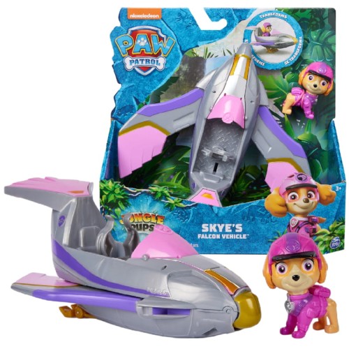 Пес Патруль Джунглі Щенята Транспортний Засіб Орел Джунглі Скай Фігурка Набір
