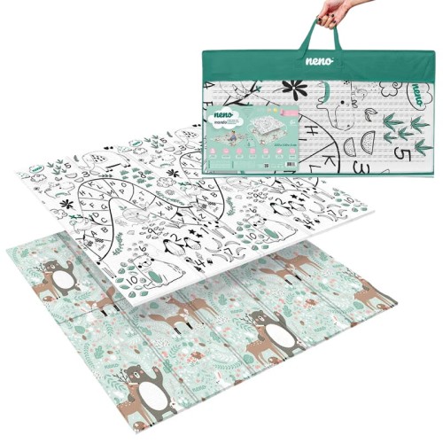 Neno Двосторонній Освітній Килимок Для Дітей
