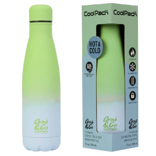 CoolPack Термос Drink&Go Металевий Бідон Градієнт Мохіто 500 мл