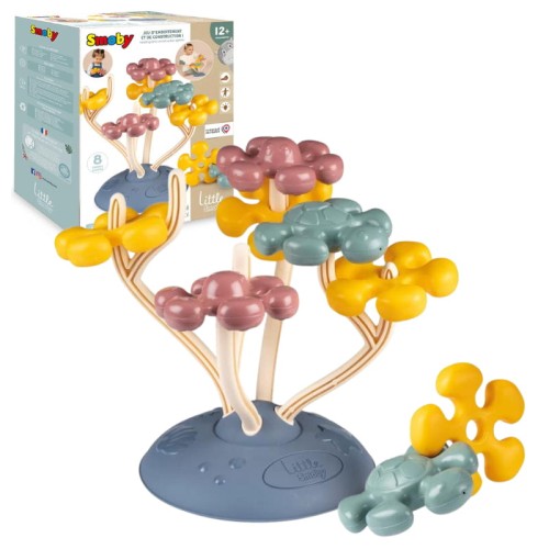 Маленьке Smoby Дерево Коралове Сенсорна Освітня Іграшка 12м+