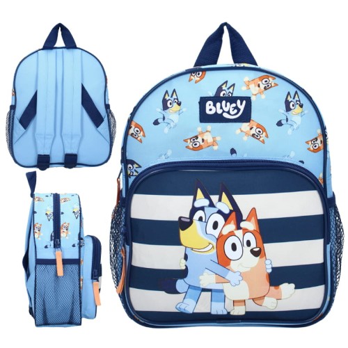 Vadobag Маленький дитячий рюкзак для дитячого садка з кишенею Bluey та Bingo Bluey: Пориньте у веселощі