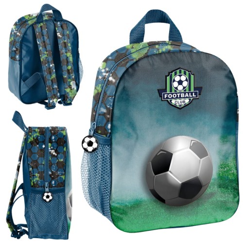 Пасо Малий Рюкзак Дитячий Football Club Однокамерний Футбол Надрук 3D