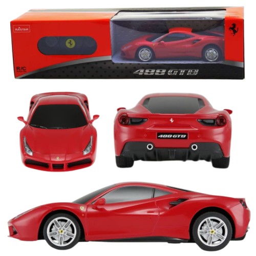 Rastar Ferrari 488 GTB Автомобіль Здалеку Керований RC Машина Авто + Пульт