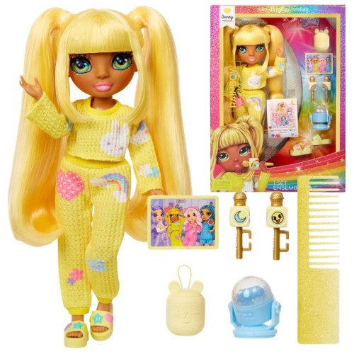 Rainbow High Junior Піжамна вечірка Сонні Медісон Лялька + Аксесуари