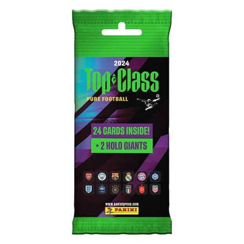 Top Class 2024 Fat Pack 24 Колекційні Картки + 2 Holo Картки