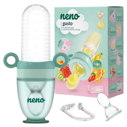 Neno Gusto Соска для фруктів з ложечкою-гризуном 6м+