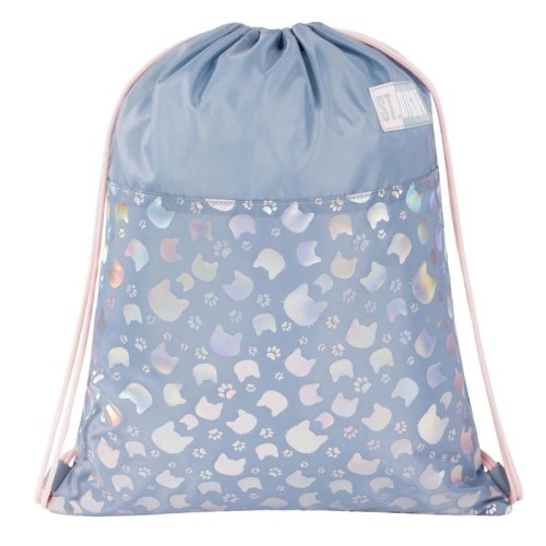 St. Right Спортивна Сумка Для Взуття Шкільна Подорожня Сріблясті Коти