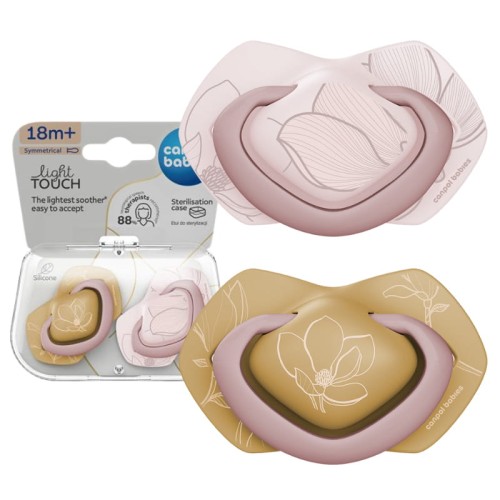 Canpol Babies Силіконовий пустушка Симетричний Light Touch 18м+