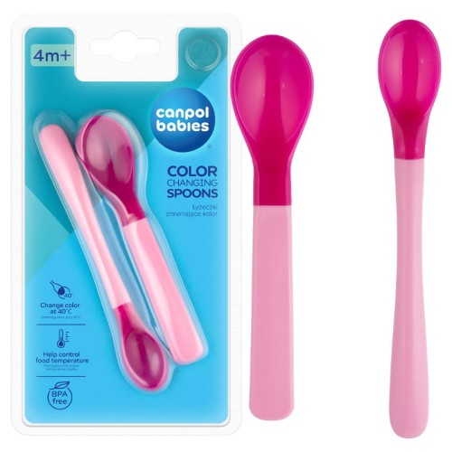Canpol Babies Набір магічних ложок для годування 2 шт.