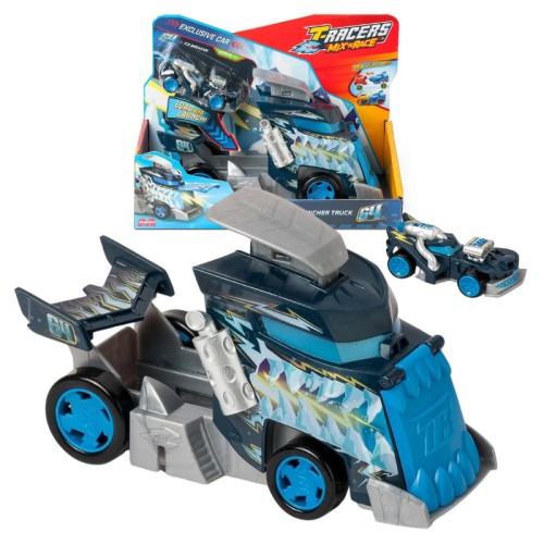 T-Racers Mix N' Race Ice Launcher Truck Вантажівка З Вирбуванням Набір