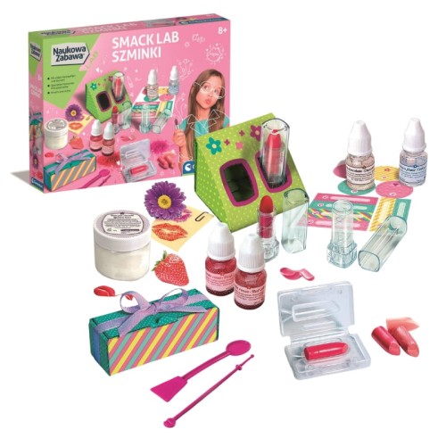 Clementoni Наукова Забава Smack Lab Лабораторія Губних Помад Творчий Набір 8+