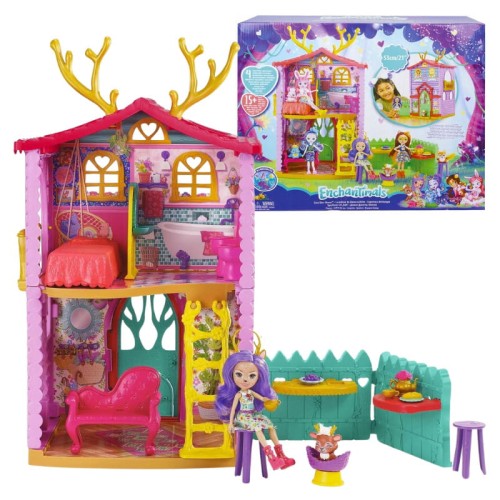 Enchantimals Малий Будиночок Оленьків Набір + Лялька
