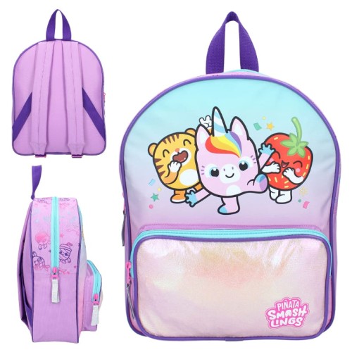 Vadobag Малий Рюкзак Дошкільний Дитячий З Кишенею Pinata Smashlings Party Vibes Фіолетовий