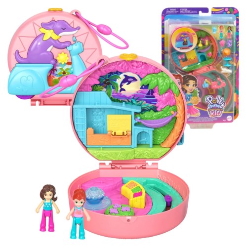 Polly Pocket Компактна Пригоди В Ріо Коробка З Аксесуарами